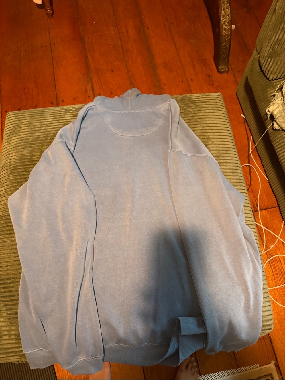 Men's Crewneck Sweater in Light Blue